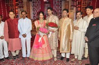 CM KCR Attends T Subbarami Reddy Grandson Rajiv Wedding Ceremony